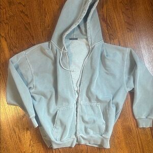 Brandy Melville Light Blue Hoodie